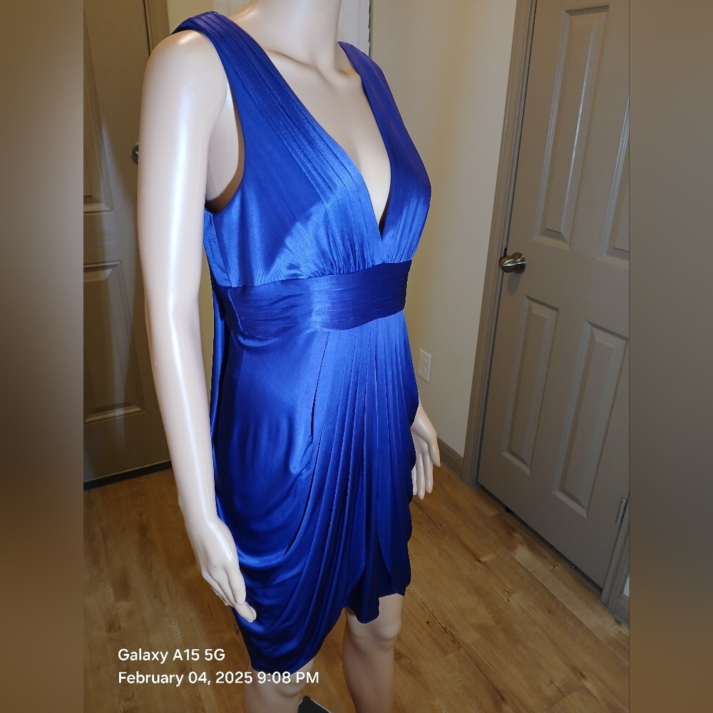 BCBGMaxAzria Women's Purple Dress Size Medium